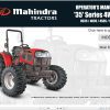 Mahindra Tractor 35 Series 4WD 3535 4035 4535 5035 HST Operator Manual