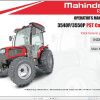 Mahindra Tractor 3540P 3550P PST Cabin Operator Manual