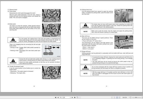 Mahindra Tractor 9110P 9110S 9125P 9125S Operator Manual 1