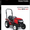 Mahindra Tractor Max 24 HST Operator Manual