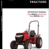 Mahindra Tractor Max 26XL Shuttle HST Operator Manual