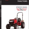 Mahindra Tractor Max 28XL Shuttle HST Operator Manual