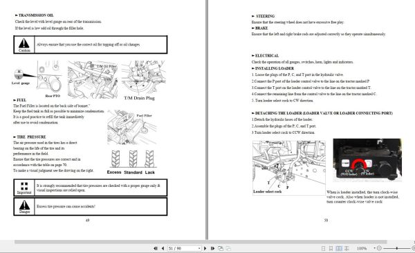 Mahindra Tractor eMax 22 25 HST Operator Manual 1