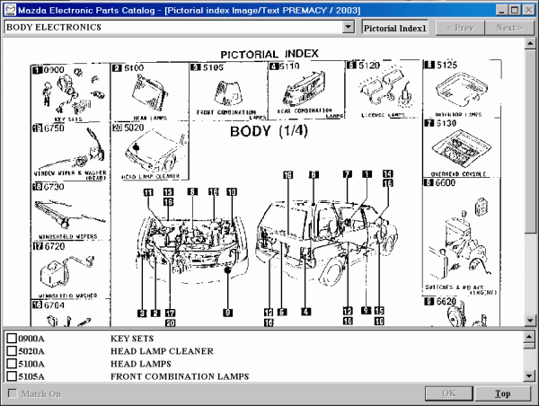 Mazda Asia LHD EPC 07.2022 Spare Parts Catalog DVD 3