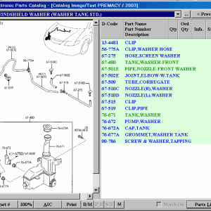 Mazda Asia LHD EPC 07.2022 Spare Parts Catalog DVD 4