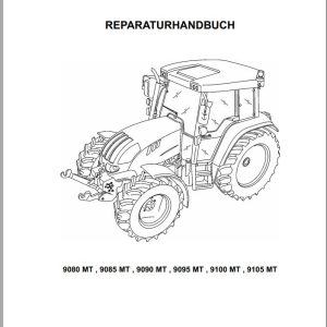 Steyr Agricultural Tractor 9080MT 9105MT Repair Manual DE