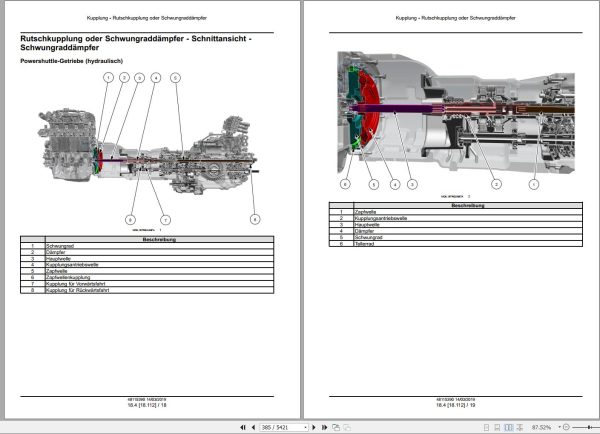 Steyr Agricultural Tractor Compact 4075 4085 4095 4105 4115 Ecotech Maintenance Manual DE 2019 1