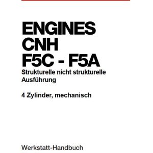 Steyr Agricultural Tractor Engines CNH F5C F5A Workshop Manual DE