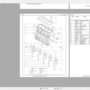 Yanmar Diesel Engine 285 MB PDF New Model Updated Parts Catalogues CD 4