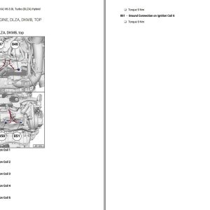 Audi A7 Quattro 55 Sportback V6 3.0L Turbo Hybrid 2021 Wiring Diagrams 1