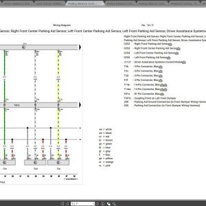 Audi A7 Quattro 55 Sportback V6 3.0L Turbo Hybrid 2021 Wiring Diagrams 2