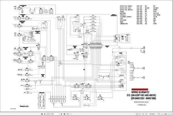 Bobcat Compact Excavator E10 Service Manual 6986788 2020 1