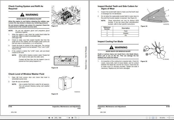 Bobcat Compact Excavator E145 Operation and Maintenance Manual 7387075 2020 1
