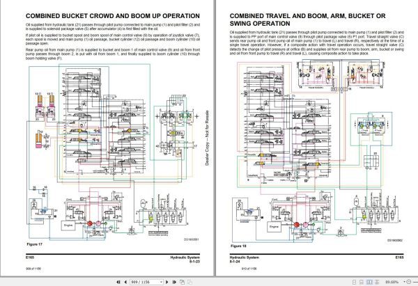 Bobcat Compact Excavator E165 Service Manual 7407615 2020 1
