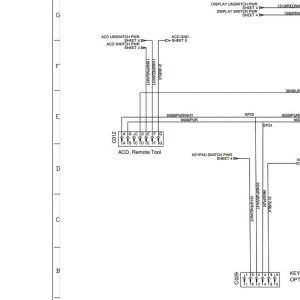 Bobcat Compact Excavator E17 Electric and Hydraulic Schematic