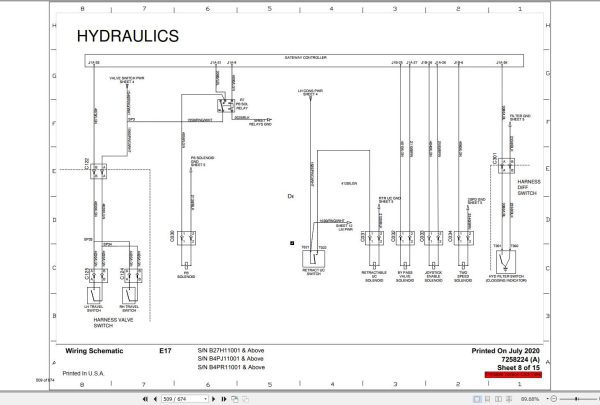 Bobcat Compact Excavator E17 Service Manual 7255011 2020 1