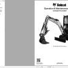 Bobcat Compact Excavator E19 Operation and Maintenance Manual 2020