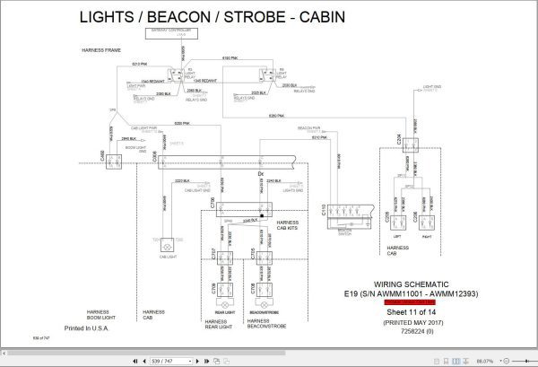 Bobcat Compact Excavator E19 Service Manual 7255013 2020 1