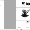 Bobcat Compact Excavator E26 Service Manual 7354962 2021