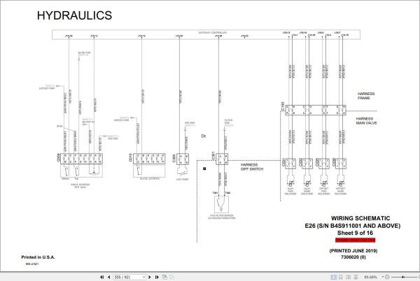 Bobcat Compact Excavator E26 Service Manual 7354962 2021 1