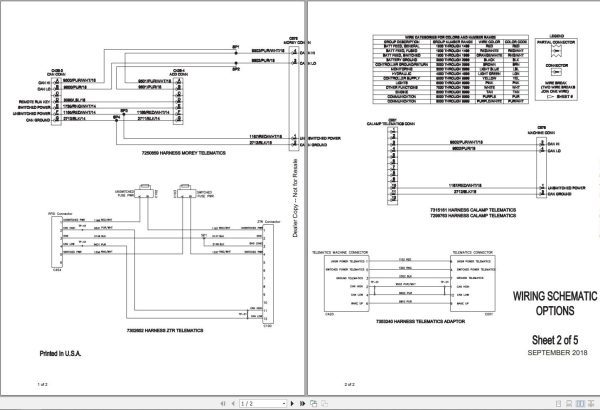 Bobcat Compact Excavator E35i Electric and Hydraulic Schematic