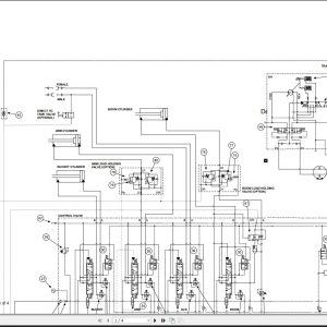 Bobcat Compact Excavator E35z Hydraulic Schematic