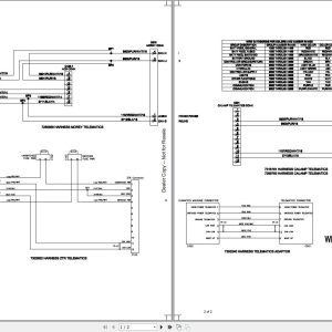 Bobcat Compact Excavator E50 Electric and Hydraulic Schematic