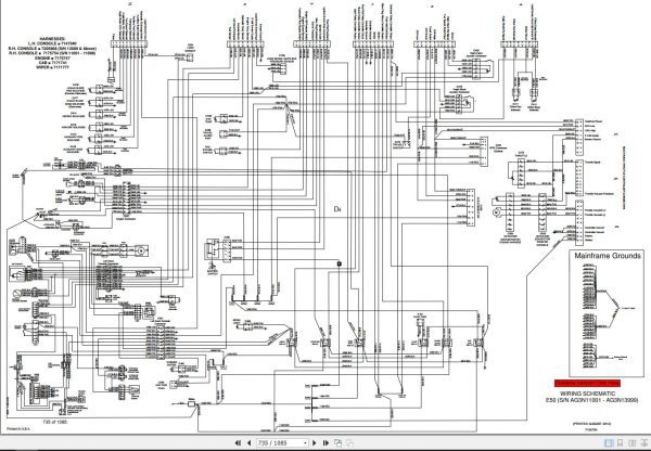 Bobcat Compact Excavator E50 Service Manual 2020 1