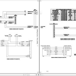 Bobcat Compact Excavator E55 Hydraulic and Electric Schematic