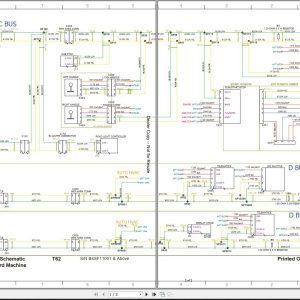Bobcat Compact Track Loader T62 Electric and Hydraulic Schematic