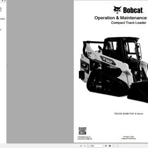 Bobcat Compact Track Loader T66 Operation and Maintenance Manual 2020