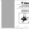Bobcat Compact Tractor Backhoe BH66 BH76 BH86 BH86 5 Service Manual 7376989 06.2020
