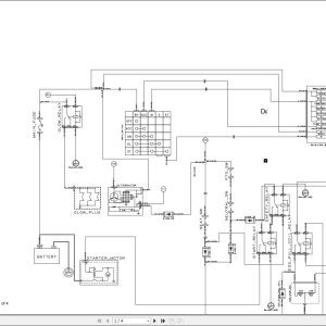 Bobcat Compact Tractor CT1025 Electric and Hydraulic Schematic