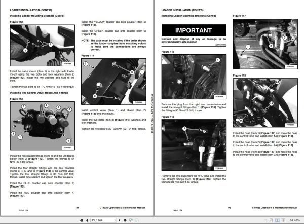 Bobcat Compact Tractor CT1025 Operation and Maintenance Manual 1