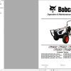Bobcat Compact Tractor CT2025 CT2035 CT2040 CT2535 CT2540 Operation and Maintenance Manual 7371864 2020