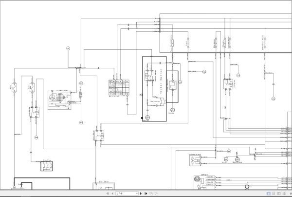 Bobcat Compact Tractor CT4045 CT4050 CT4055 Electric and Hydraulic Schematic