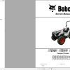 Bobcat Compact Tractor CT4045 CT4050 CT4055 Service Manual 7372753 2019