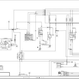 Bobcat Compact Tractor CT4045 CT4050 CT4058 Electric and Hydraulic Schematic
