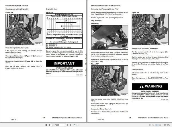 Bobcat Compact Tractor CT4045HST CT4055HST Operation and Maintenance Manual 7412980 7412980 1