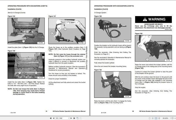 Bobcat Hydraulic Breaker HB280 to HB1180 Operation and Maintenance Manual 6904104 07.2020 1