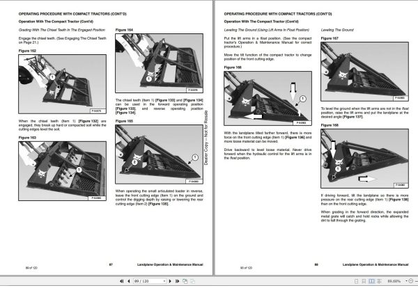 Bobcat Landplane 48 72 78 Operation and Maintenance Manual 6901095 08.2020 1