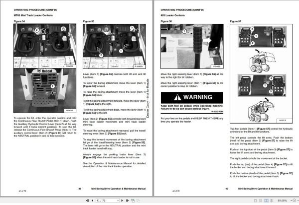 Bobcat Mini Boring Drive Operation and Maintenance Manual 6903826 07.2020 1