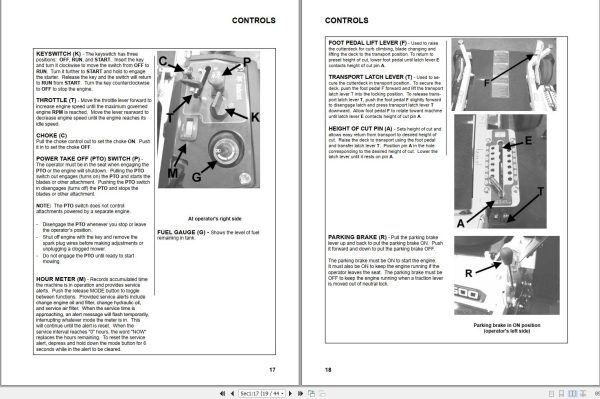 Bobcat Mower ZT3000 Operation and Maintenance Manual 4178913 2020 1