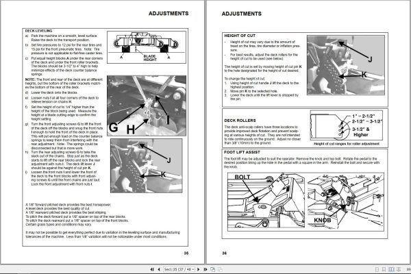 Bobcat Mower ZT6000 ZT6100 Operation and Maintenance Manual 4178815 2020 1