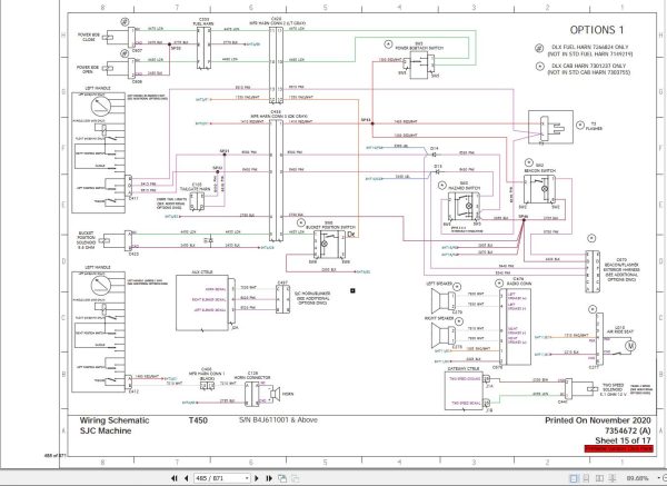 Bobcat Skid Steer Loader S450 Service Manual 7397845 2020 1