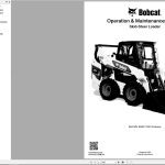 Bobcat Skid Steer Loader S64 Operation and Maintenance Manual 7353046 2020