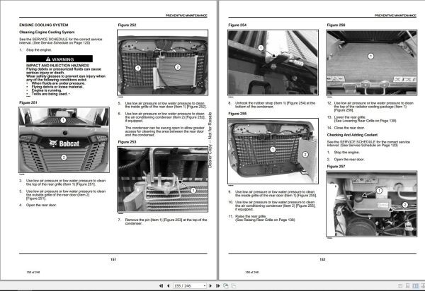 Bobcat Skid Steer Loader S64 Operation and Maintenance Manual 7353046 2020 1