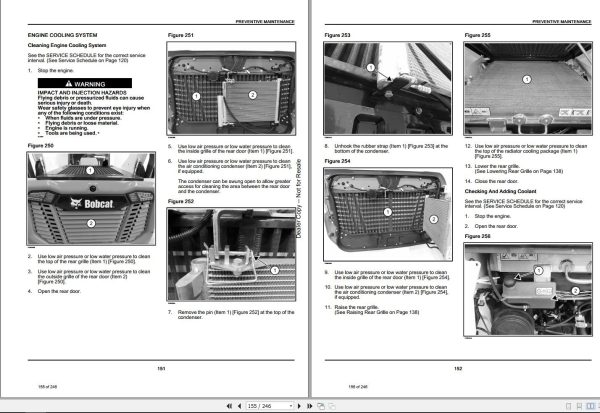 Bobcat Skid Steer Loader S66 Operation and Maintenance manual 2020 1