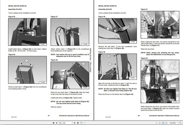 Bobcat Snowblower SB200x54 to SBX240x84 Operation and Maintenance Manual 6902052 11.2020 1