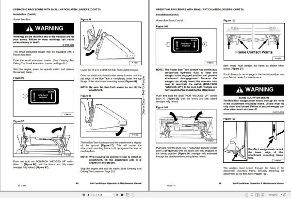 Bobcat Soil Conditioner 48SCM Operation and Maintenance Manual 6902008 08.2020 1